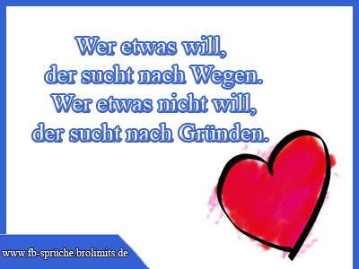 Wer etwas will sucht nach Wegen